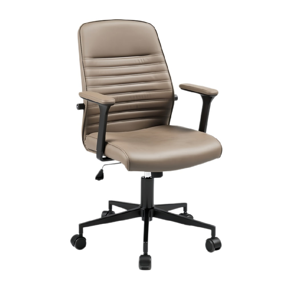 **Ergonomische Bureaustoel met Verstelbare Armleuningen**